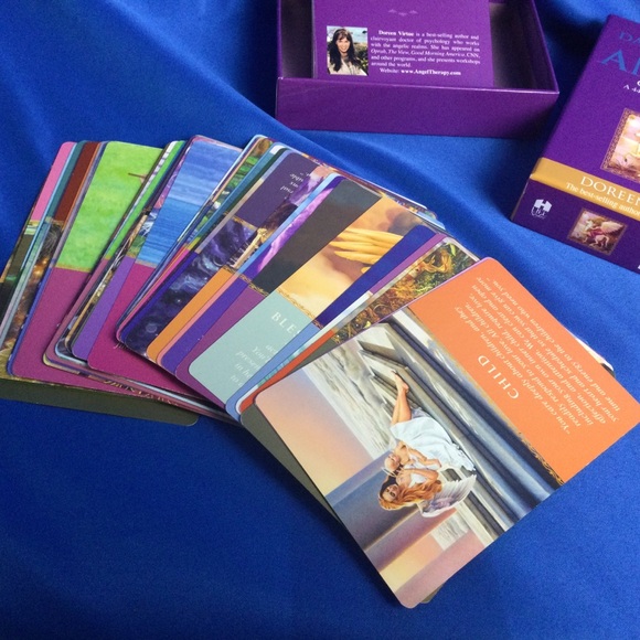 Doreen Virtue Oracle Cards Daily Guidance Complete Guide Book - Picture 12 of 12